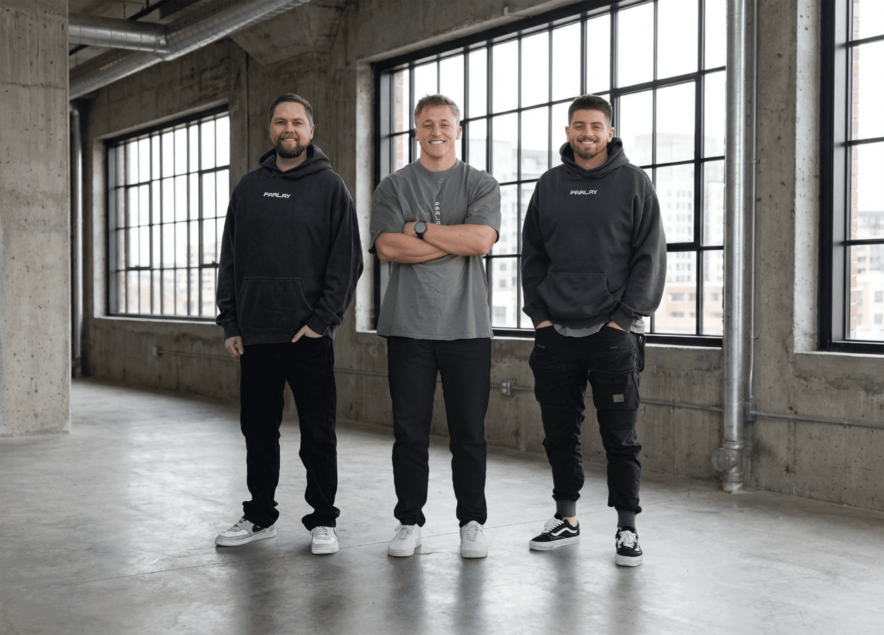 The Parlay team in the office